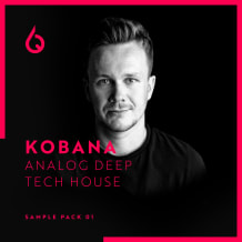 Cover art for Kobana Analog Deep Tech House pack