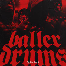 Cover art for BALLER DRUMS - The Trap Kit pack
