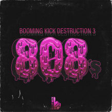 Cover art for Booming Kick Destruction 3- 808's pack