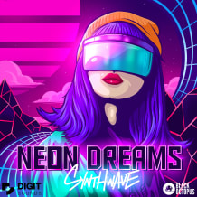 Cover art for Neon Dreams Synthwave pack