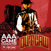 Cover art for AAA Game Character Outlaw pack