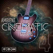 Cover art for Ambient Cinematic Guitars pack