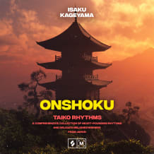 Cover art for Onshoku: Taiko Rhythms pack