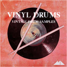 Cover art for Vinyl Drums - Vintage Drum Samples pack