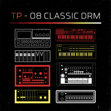 Cover art for Serum Classic Analog Drum Machines pack