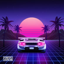 Cover art for Night Drive 2: Retrowave Essentials pack