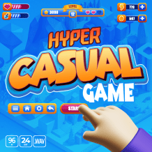 Cover art for Hyper Casual Game UI pack