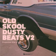 Cover art for Old Skool Dusty Beats V2 pack