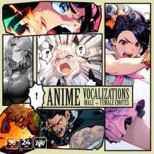 Cover art for Anime Character Vocalizations pack