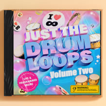 Cover art for Just The Drumloops Vol. 2 pack