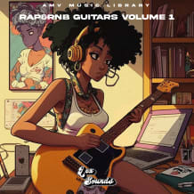 Cover art for Rap & RnB Guitars Vol. 1 by AMV Music Library pack