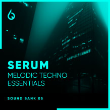 Cover art for Serum Melodic Techno Essentials Volume 5 pack