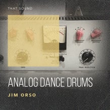 Cover art for Analog Dance Drums pack