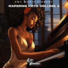 Cover art for Rap & RnB Keys Volume 3 by AMV Music Library pack