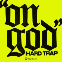 Cover art for "ON GOD" - HARD TRAP pack