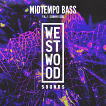 Cover art for Midtempo Bass Vol. 2 Serum Presets pack