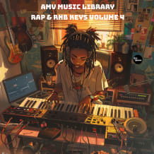 Cover art for Rap & RnB Keys Vol. 4 by AMV Music Library pack