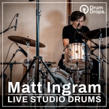 Cover art for Matt Ingram - Live Studio Drums pack