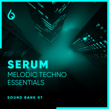 Cover art for Serum Melodic Techno Essentials Volume 7 pack