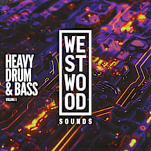 Cover art for Heavy Drum & Bass Vol. 1 pack