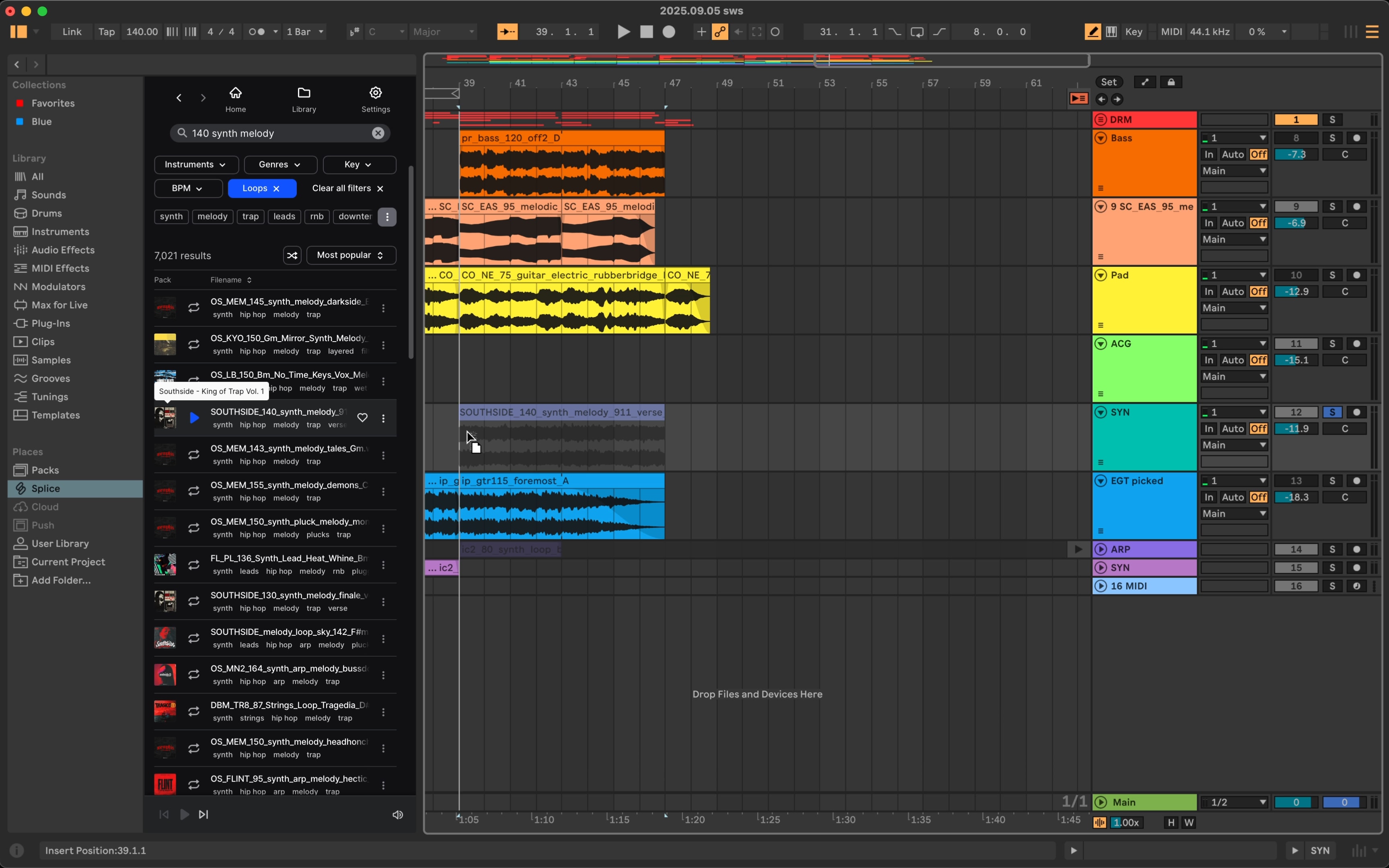Ableton Live x Splice