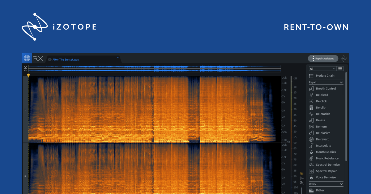 Izotope rx 7 post production suite