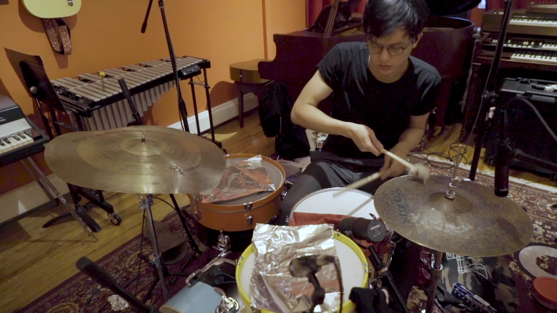 Video thumbnail for Ian Chang goes beyond the drum kit