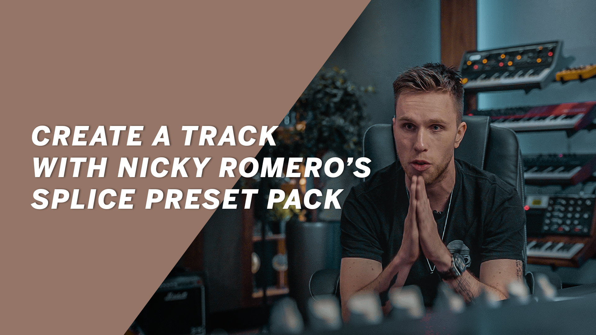 Creating a track with the Nicky Romero Splice Preset and Sample Pack!