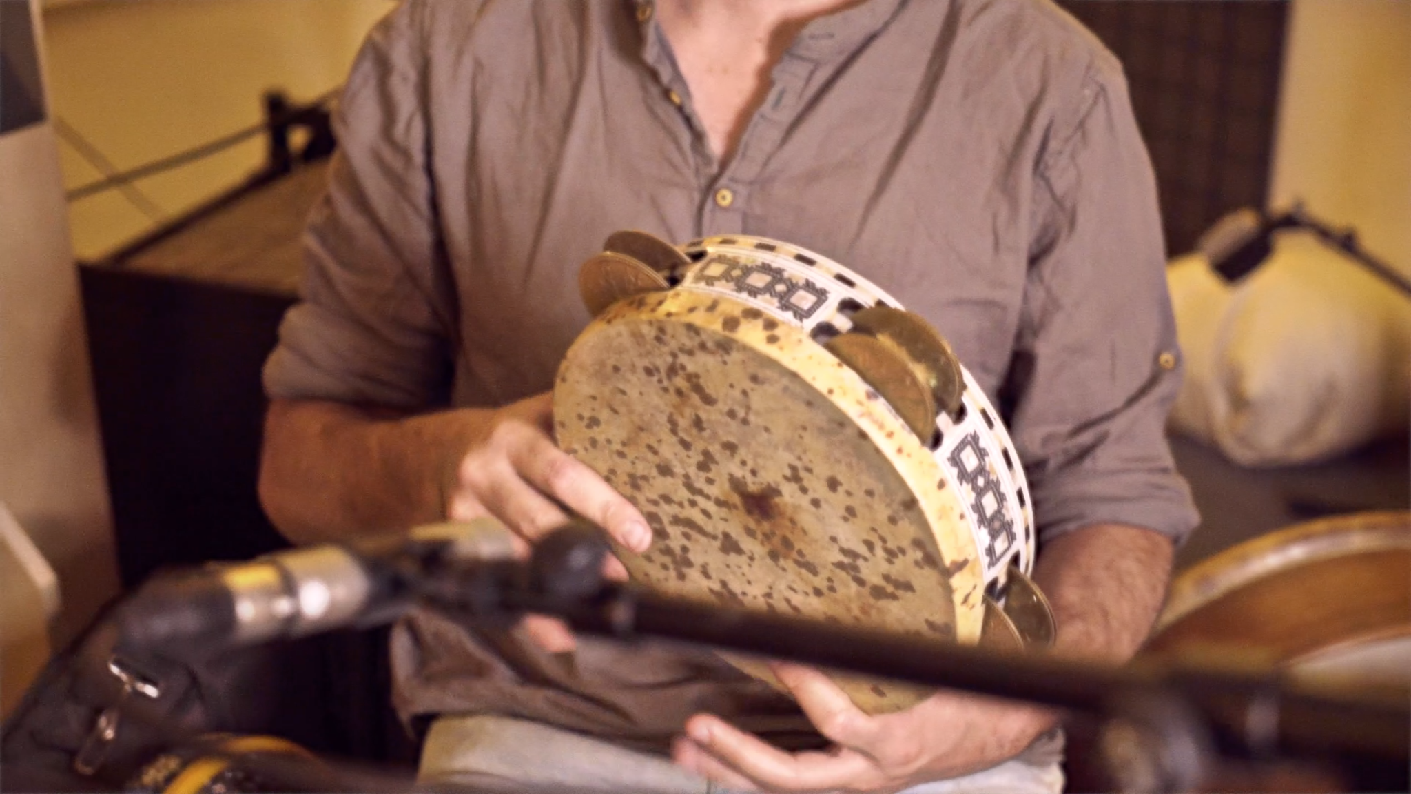 Ancient instruments meet modern sampling