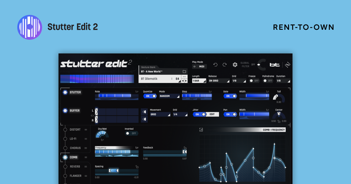 Stutter Edit 2 Effects Plugin by iZotope | Splice