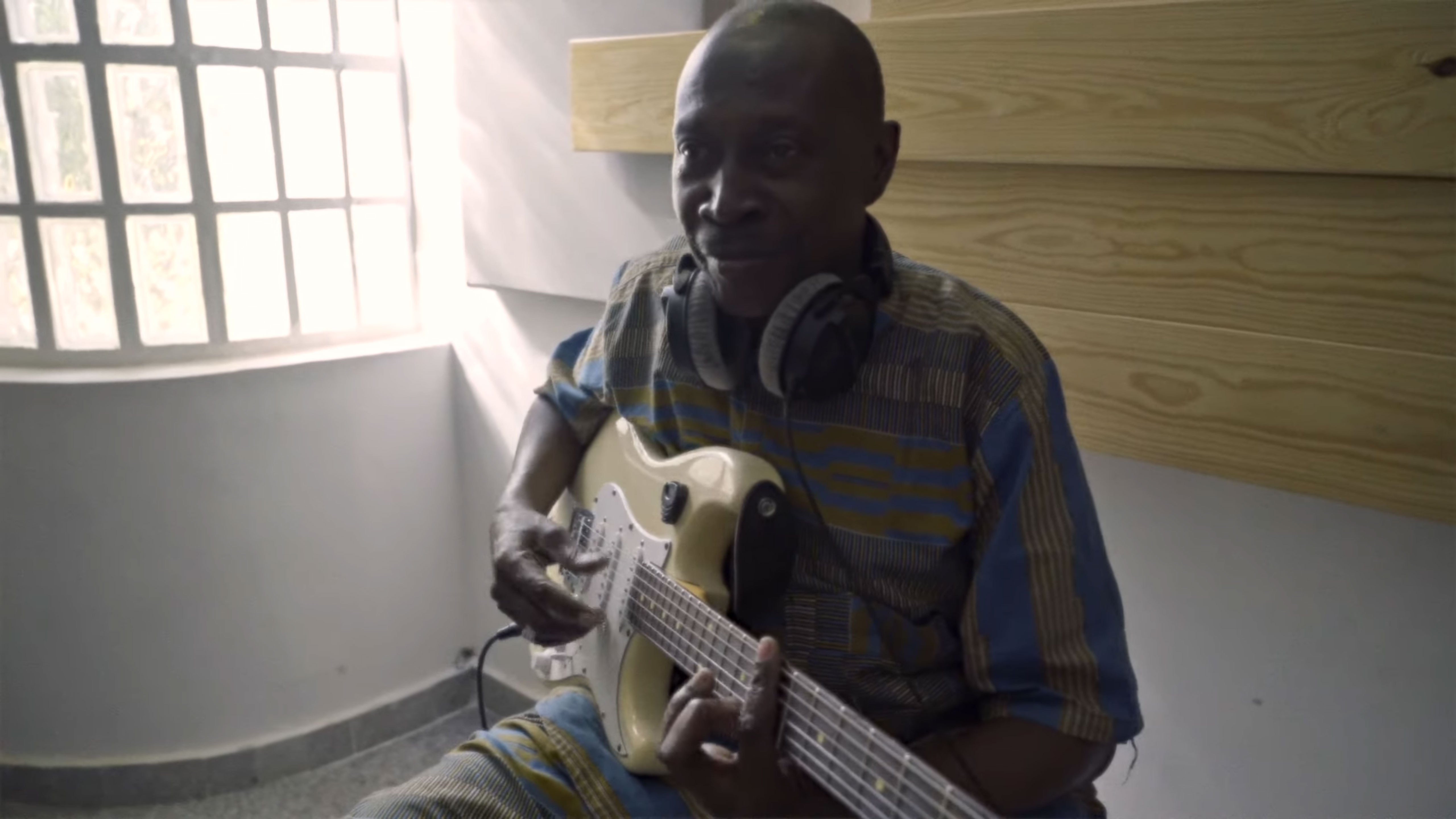 A spiritual search, led by guitar