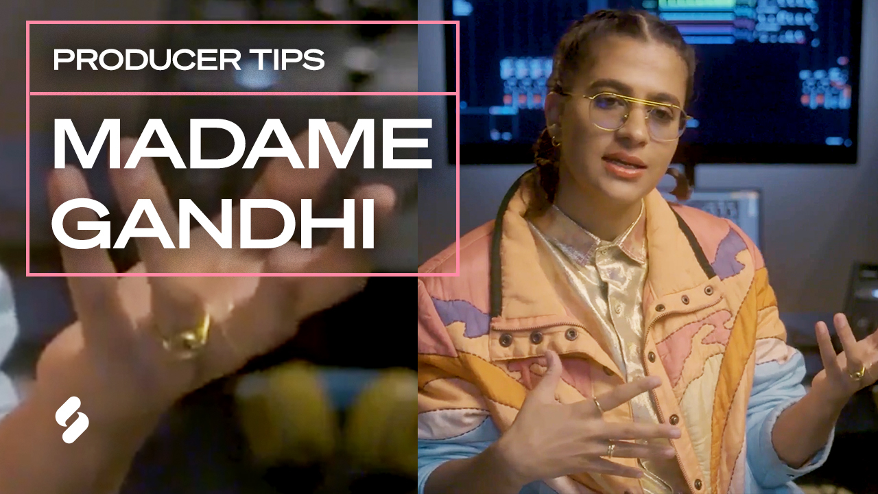 Madame Gandhi on sound design & mindfulness in music production