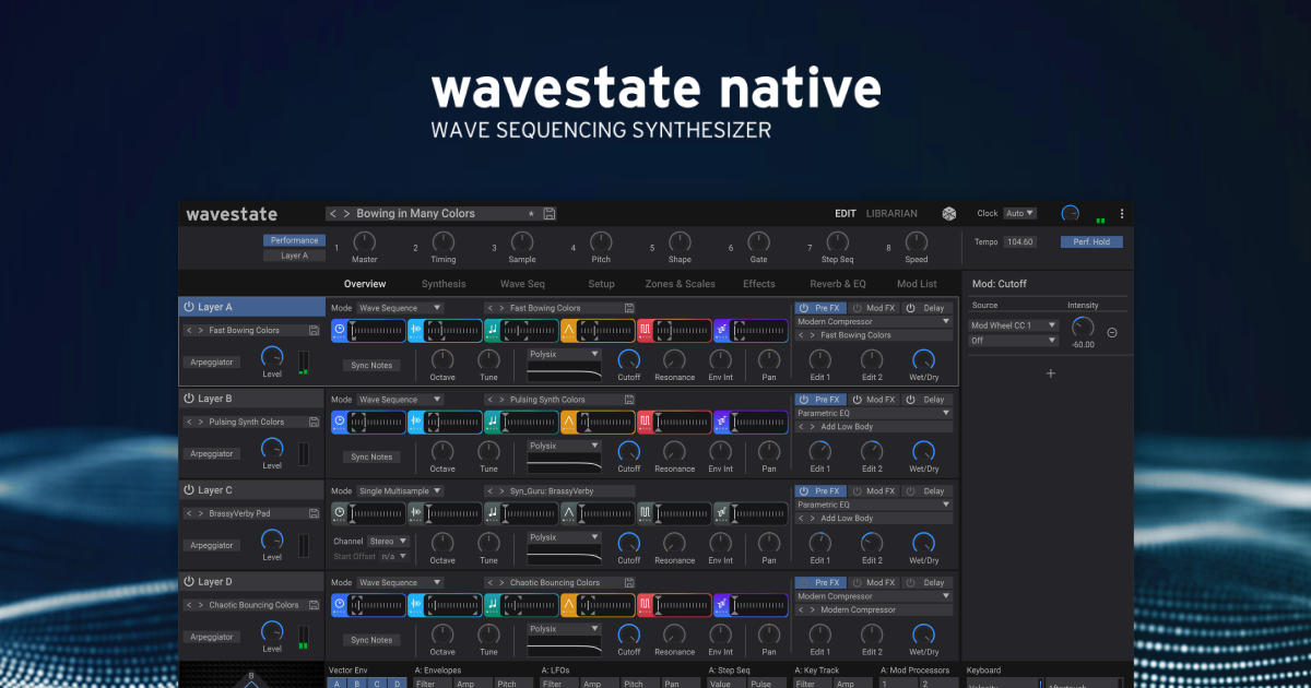 KORG Wavestate Native 1.2.0 instal the new version for iphone