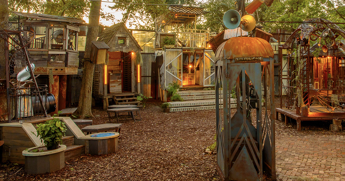 New Orleans' Whimsical Village of Artist-Made Music Houses