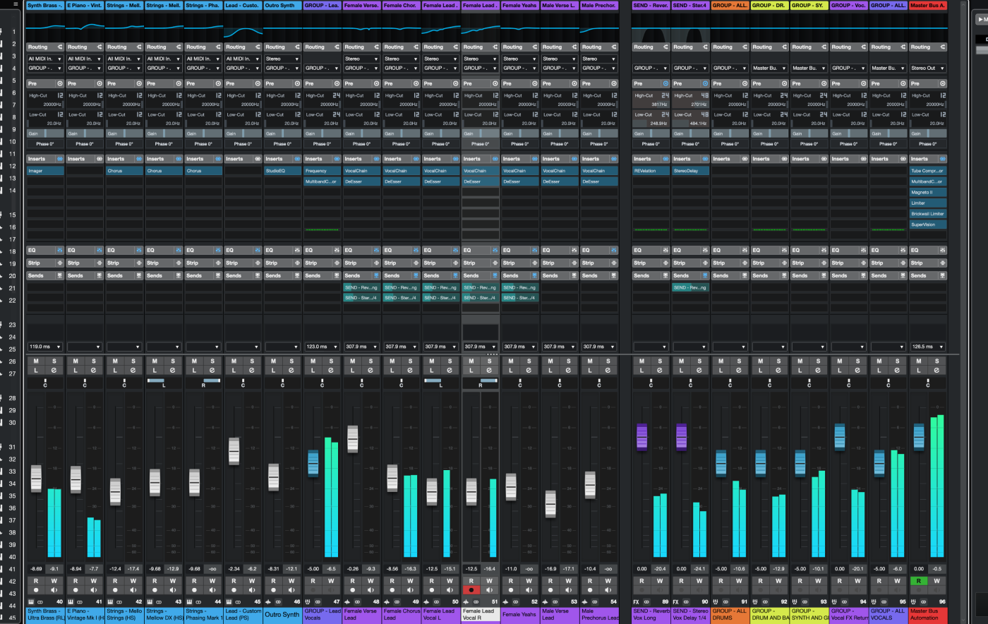 cubase-pro-13-mix-console