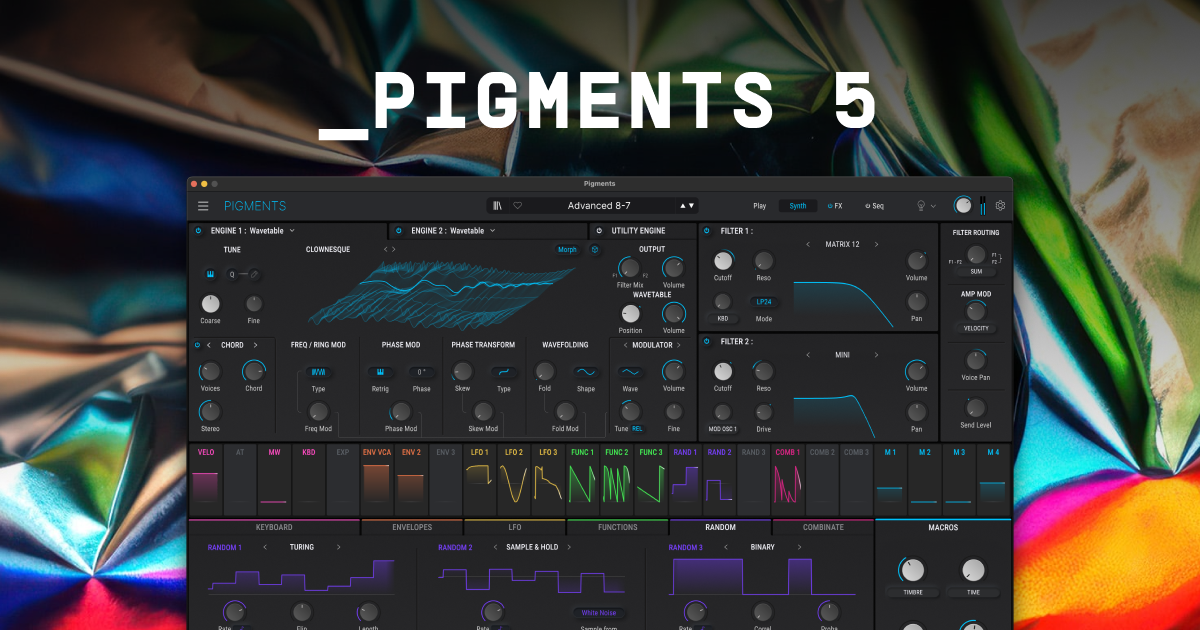 Pigments 5 by Arturia Splice