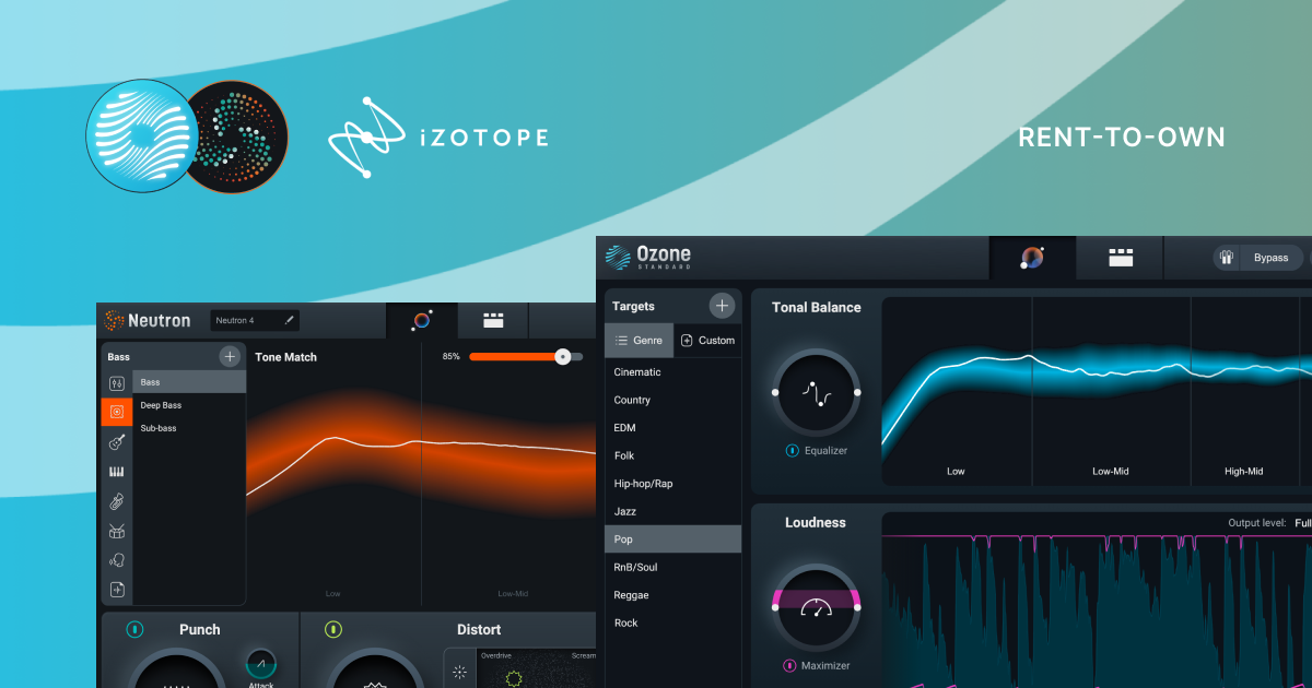 iZotope Ozone 11 Standard + Neutron 4 (Bundle) | Splice