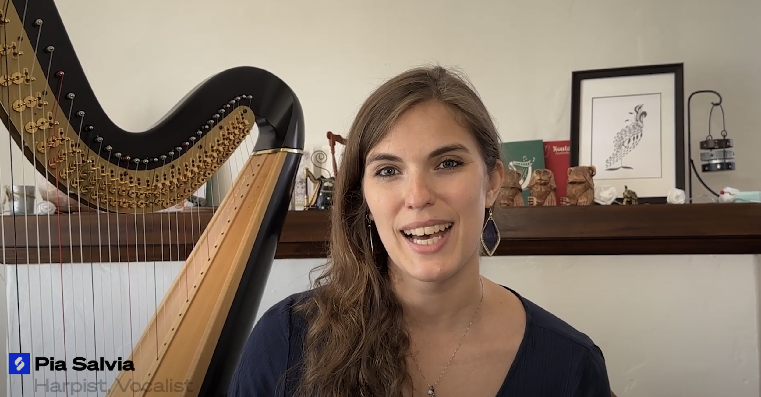 Pia Salvia Explains the Complexity of the Harp