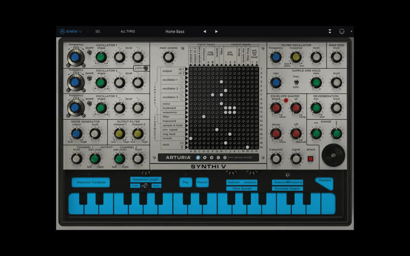Synthi V video poster