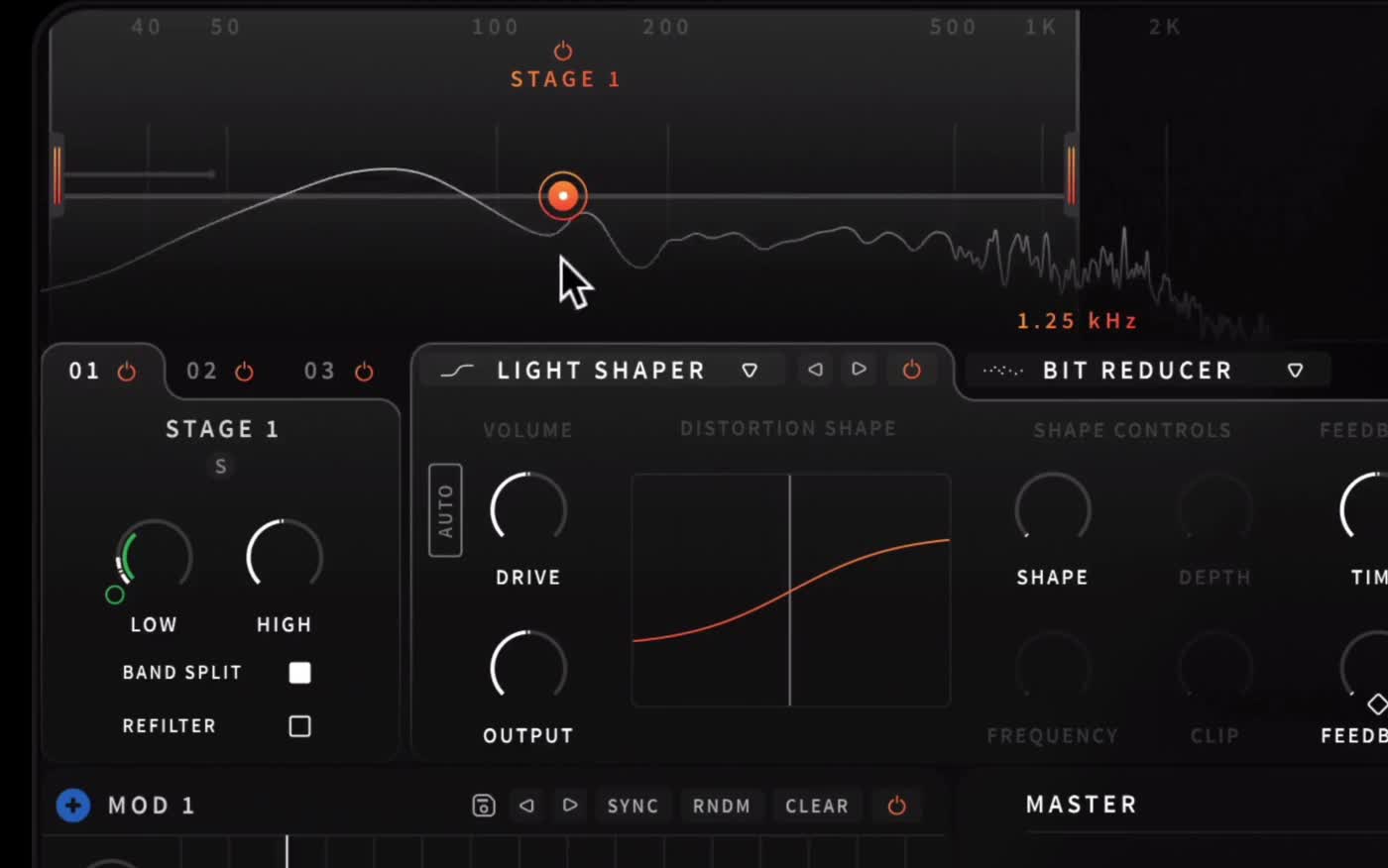 Waveform display video poster
