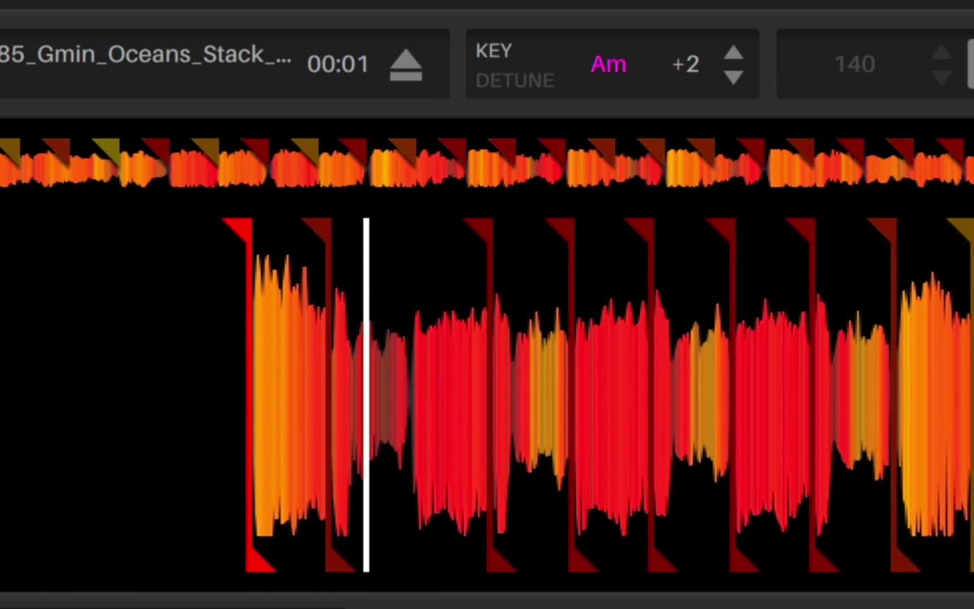 Flawless key detection and shifting video poster